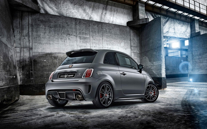 coupe, 2014, cars, 1080P, black, abarth, fiat, biposto