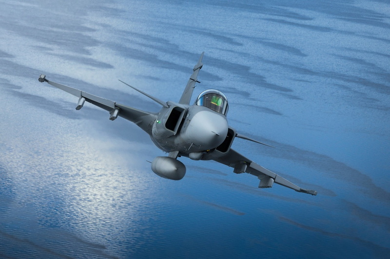 Saab JAS 39 Gripen, 1080P, Jet Fighter, Jet Fighters, Aircraft, Warplane