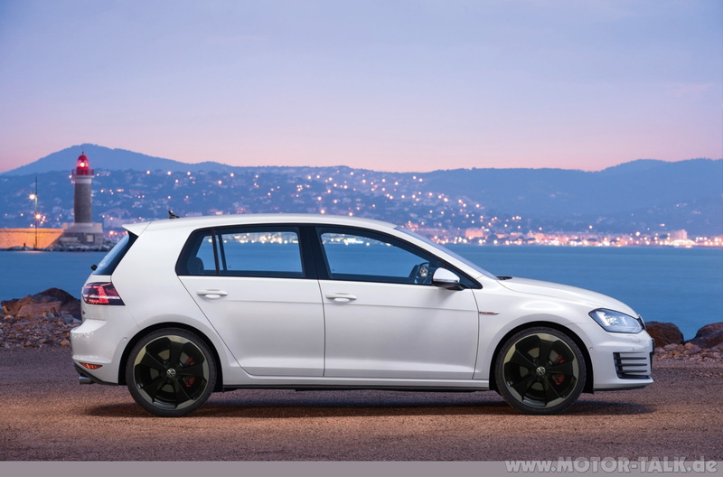 golf, Side View, 1080P, Volkswagen Golf Mk7, VW Golf 7 GTI, GTI