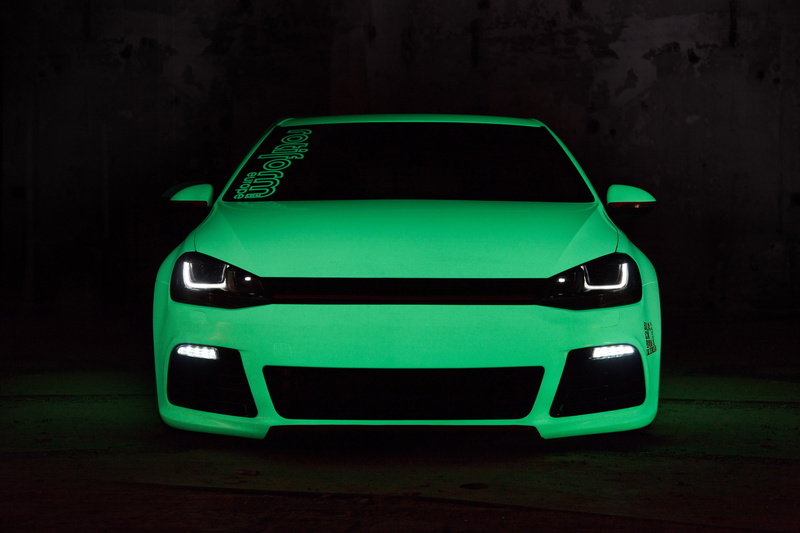 volkswagen, vii, tuning, light tron, golf, 2K, 2013