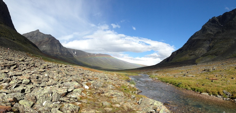 scandinavia, outdoor, scenic, lapland, rock - object, travel destinations, valley, nature, swedish, travel, road, landscape, cloud - sky, rock, sky, mountain