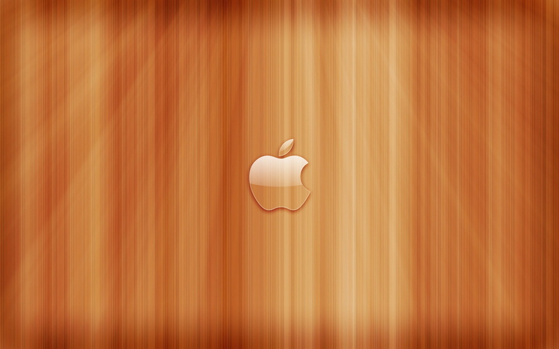 glass, wood, mac, 1080P, apple, minimal, apple logo, logo apple