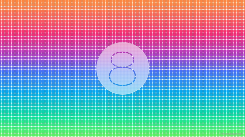 backgrounds, Ios 8, multi colored, studio shot, computer icon, creativity, indoors, blue, pattern, close-up, Ipad, Apple, communication, circle, connection