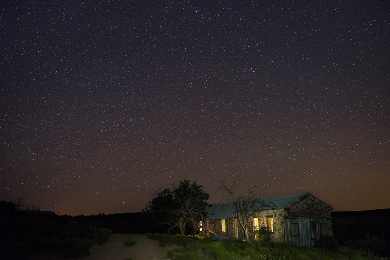 tree, forest, beauty in nature, middle, building exterior, house, night sky, grand canyon-parashant, plant, grand gulch mine, wooden, scenics, starry, residential district