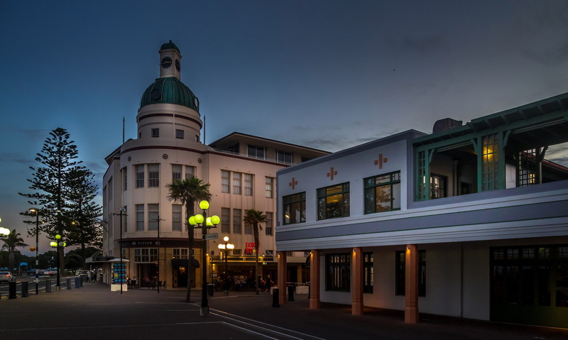 Napier, lights, home, 1080P, street, New Zealand