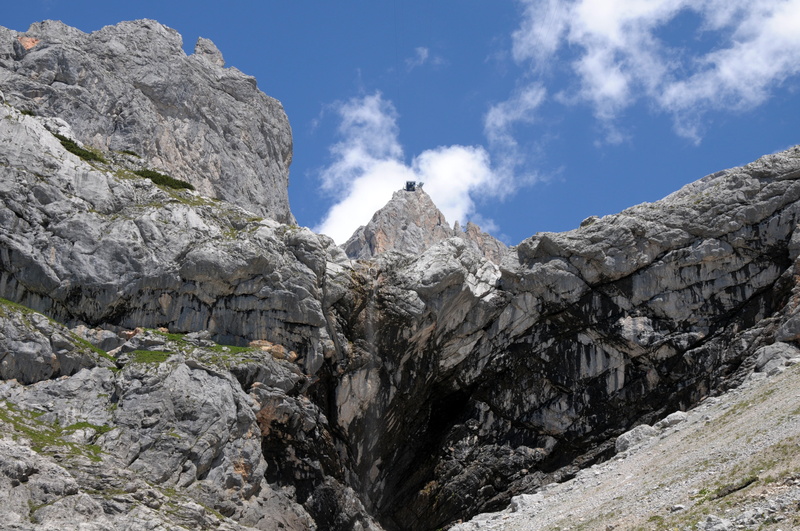 mountaineering, cable car, nature, mountains, mountain, eroded, high, snow, impressive, mountain range, hike, sky, landscape, formation, no people, non-urban scene
