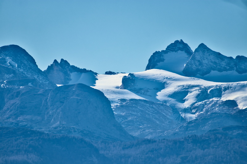 frozen, 5K, idyllic, ice, beauty in nature, glacier, mountain, winter, mountain range, mountain peak, austria, day, blue, alpine, dachstein, mountains