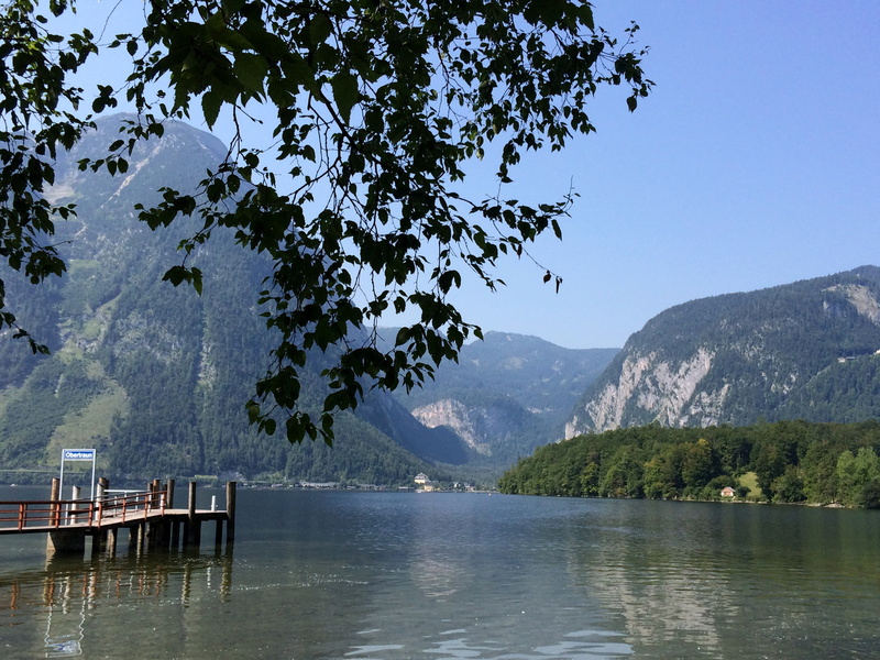 hallstättersee lake, tranquility, no people, nature, austria, mountain, styria, idyllic, mountain lake, lake, tranquil scene, sky, landscape, plant, tree