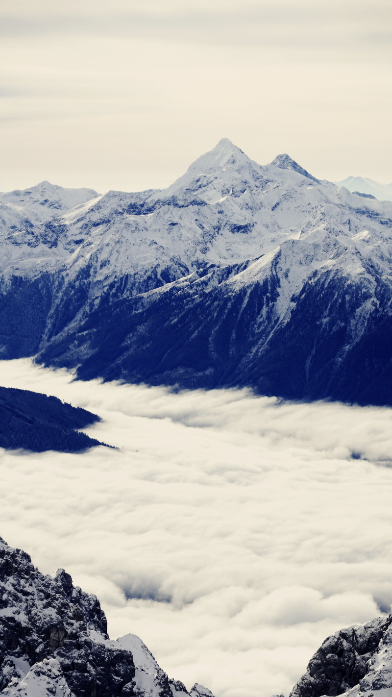 mountain peak, no people, scenics - nature, nature, landscape, cloud - sky, hoher dachstein, day, mountain, austria, cloud, rock, sky, snowcapped mountain