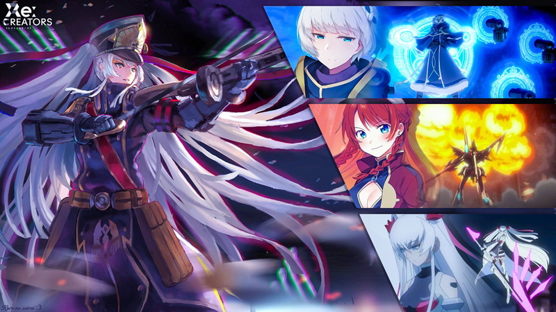 Re:Creators, celebration, multi colored, male likeness, no people, shopping, representation, close-up, science, indoors, futuristic, business, Selesia Yupitiria