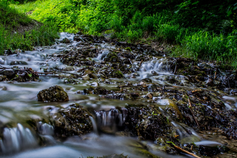 nature, forest, rock - Object, river, innsbruck, Bach, scenics, long  exposure, stream, green Color, water, austria, waterfall, tree, 4K, moss, creek