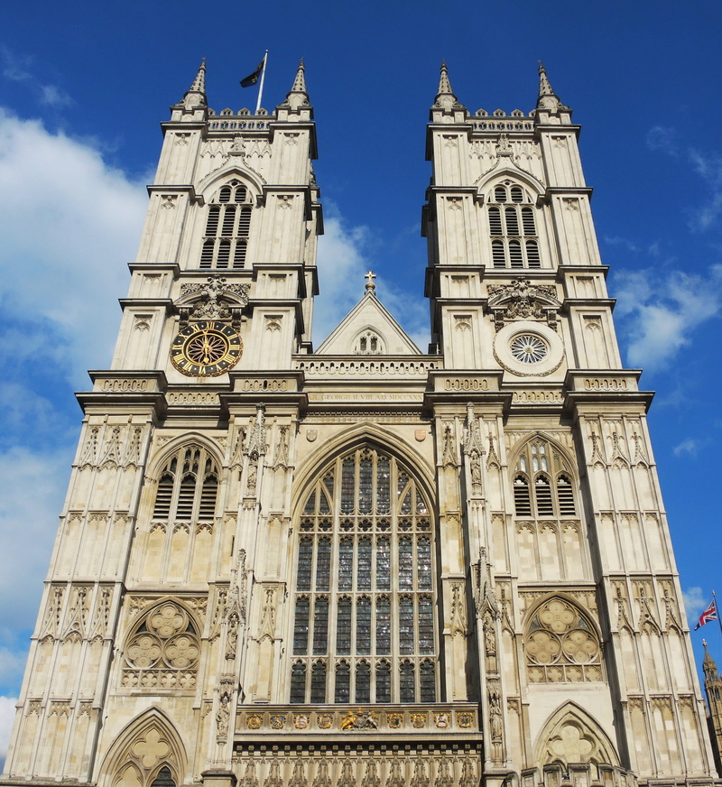 the past, building, sky, history, travel destinations, church, religion, arch, spire, outdoors, british, abbey, nature, clock, tourism, low angle view