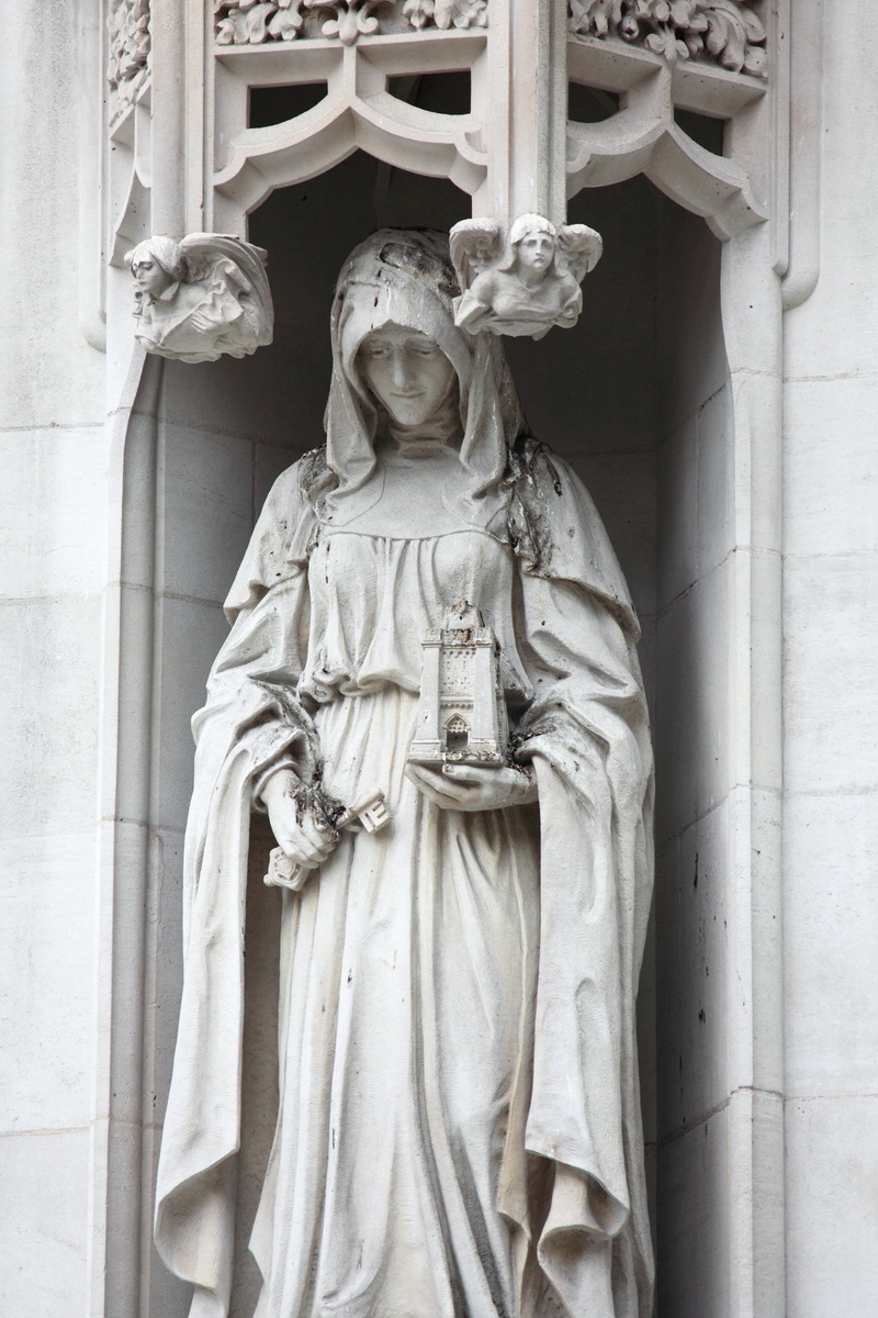 belief, no people, religion, statue, historic, representation, male likeness, gothic, 5K, architectural column, city, britain, built structure, spirituality