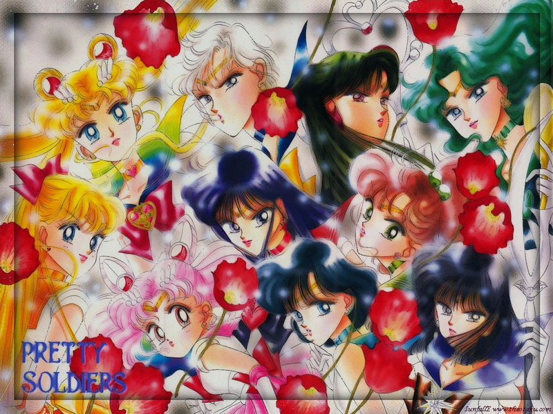 pretty, girl, soilder, cute, art, sailormoon, 480P, anime, hd, anime girl, moon, sailor, female