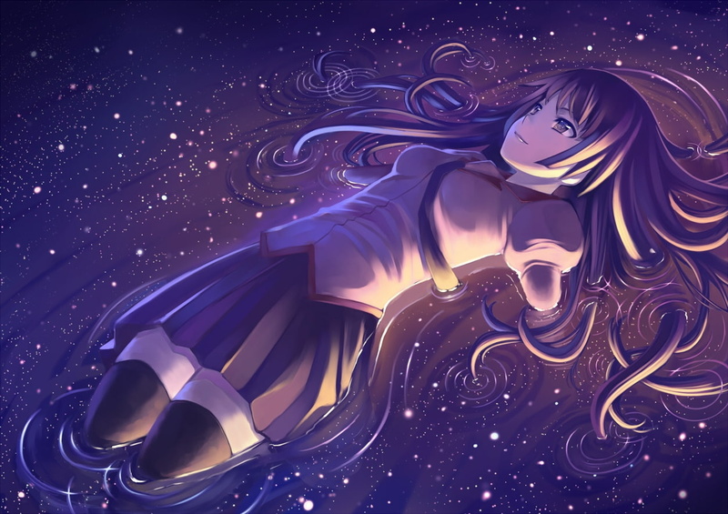 Senjougahara Hitagi, hd, x, senjougahara, hitagi, anime, 480P, Bakemonogatari, hot, art