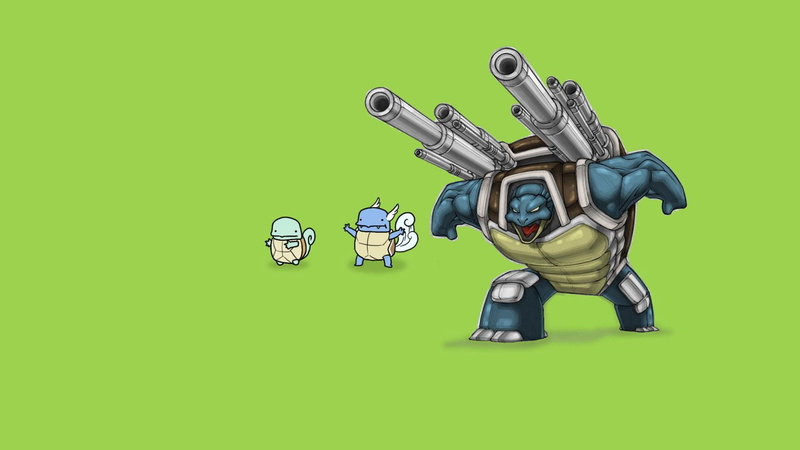 indoors, representation, metal, Wartortle, people, colored background, technology, machinery, green color, creativity, green background, Pokémon, protection