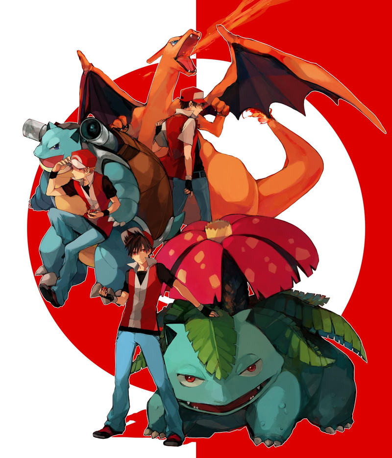 pokemon, charizard, blastoise, venusaur, 1080P