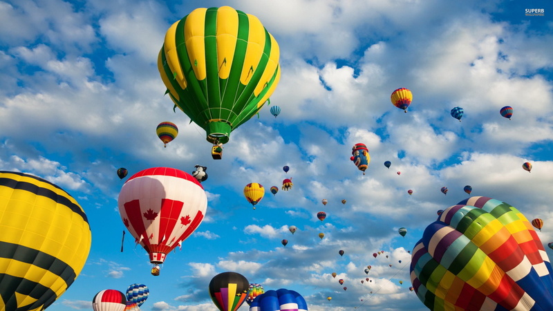 hot, air, ballons, 2K