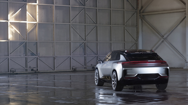 concept, future, ff91, 4K, faraday, 2017