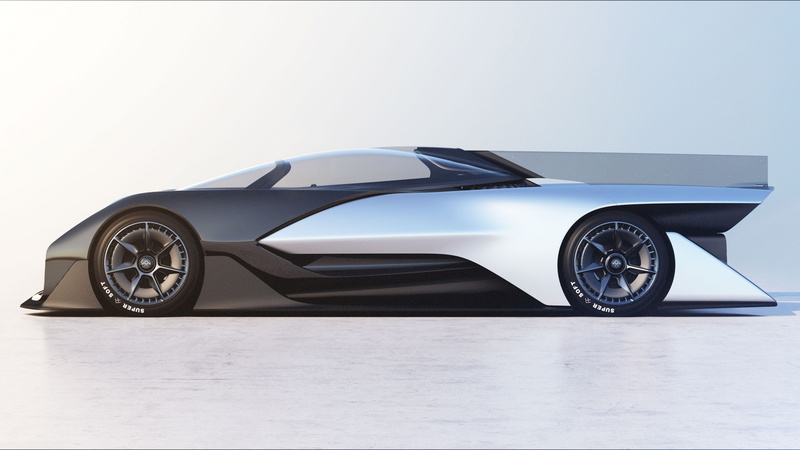 Faraday Future, black, 4K, Best Electric Cars, concept, coupe, Electric Car, sports, FFZERO1, silver