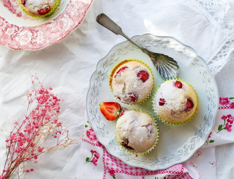 food, pancakes, sweets, muffins, 1080P, dessert