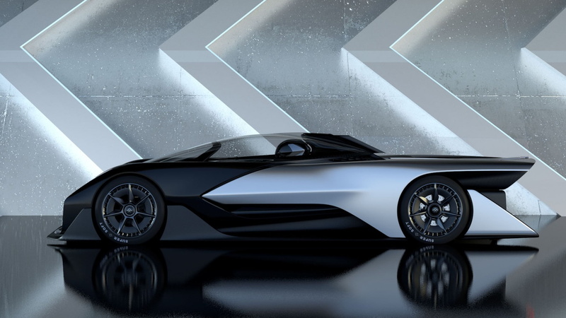 silver, Faraday Future, car, 1080P, Best Electric Cars, black, concept, sports, FFZERO1, Electric Car