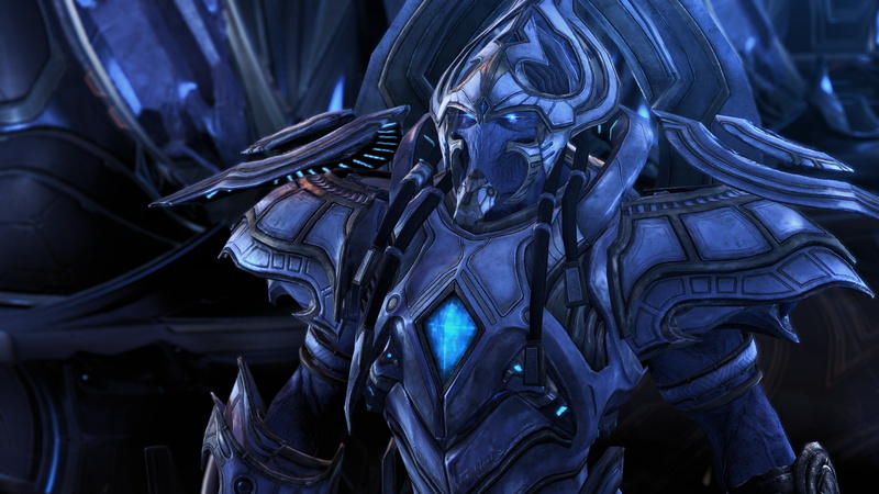 pattern, day, art and craft, creativity, Artanis, metal, representation, religion, blue, indoors, Protoss, 4K, spirituality, no people, place of worship