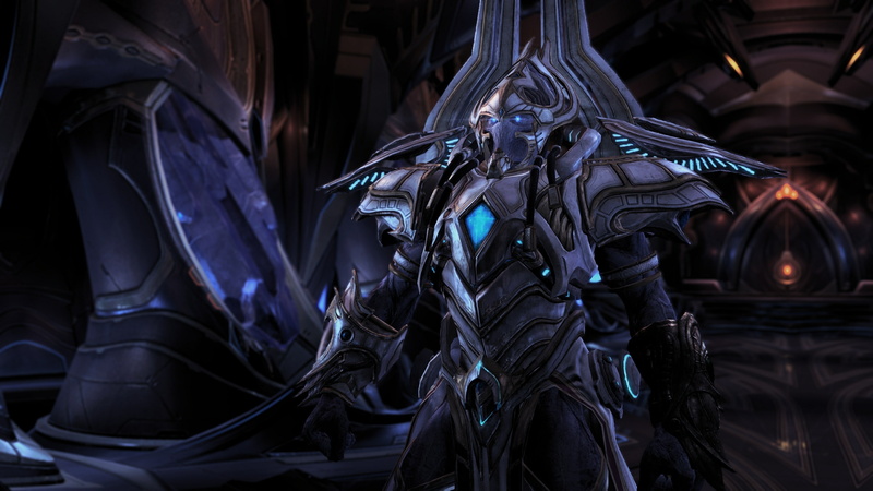 selective focus, focus on foreground, no people, dark, security, close-up, Artanis, protection, indoors, Protoss, 4K, blue, pattern, textile, hanging