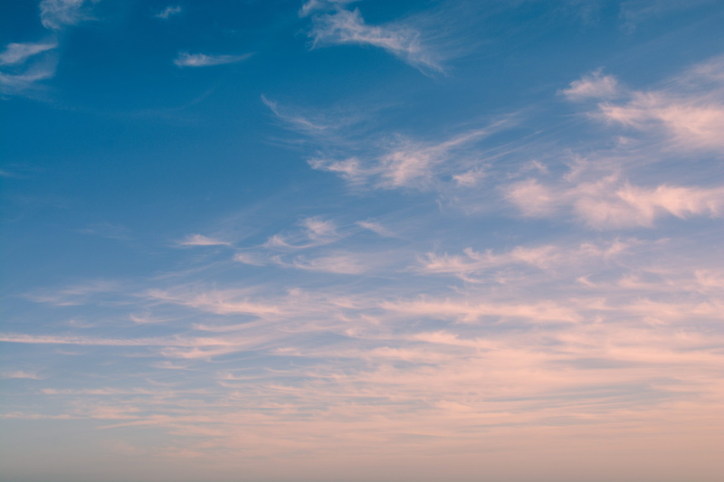 no people, united kingdom, low angle view, outdoors, tranquil scene, clouds, idyllic, sunset, orange color, day, blue, meteorology, sunlight, full frame