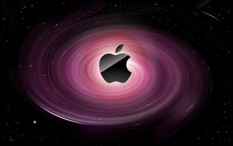 Purple, Swirl, 1080P, Apple