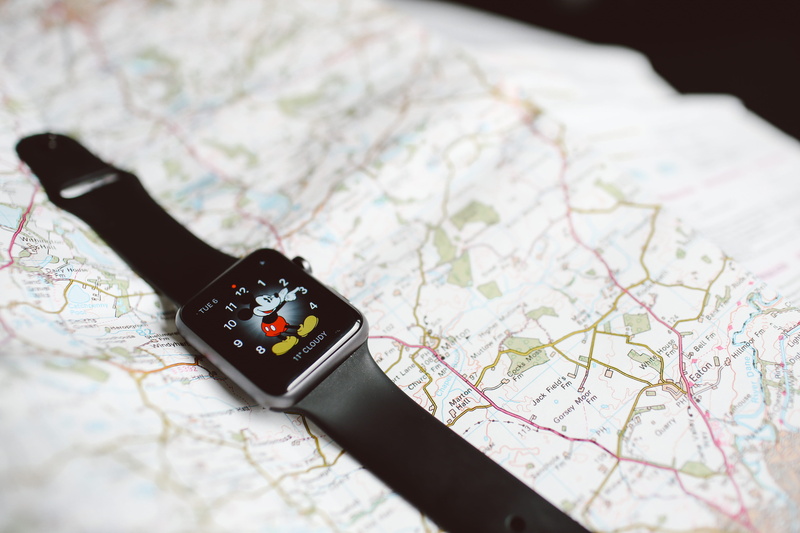 black, searching, apple watch, guidance, indoors, smart watch, grey, road trip, gray, choice, close-up, apple, journey, still life, direction, watch, band