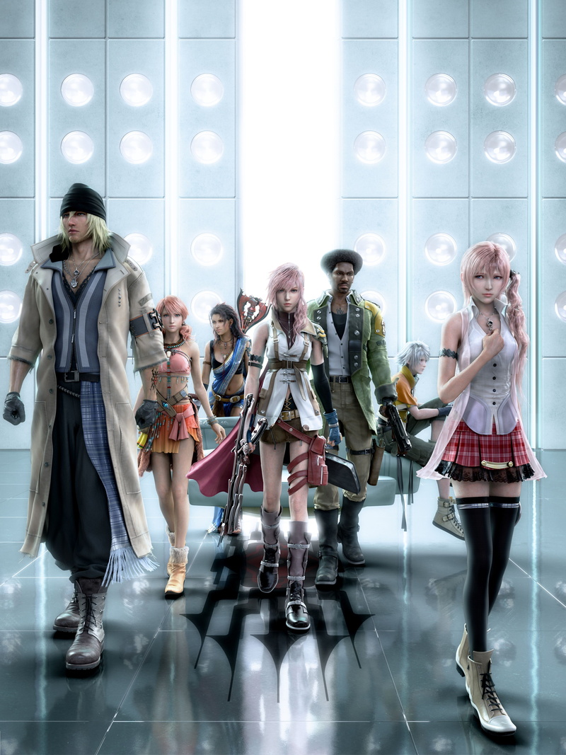 gun, Serah Farron, Final Fantasy XIII, video games, Sazh Katzroy, Claire Farron, Hope Estheim, 5K, Oerba Yun Fang, girls with guns, Snow Villiers, Oerba