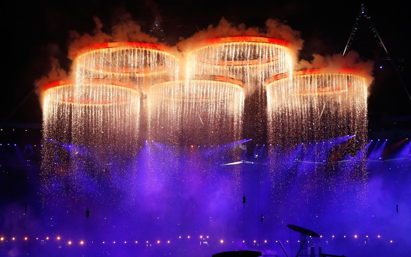 1080P, round, red, opening, lamps, olympics, ceremony, london, sports