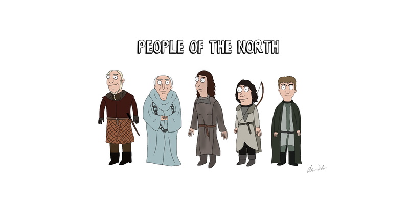 Osha (Game Of Thrones), 2K, Jojen Reed, Meera Reed, TV Show, Maester Luwin, Game Of Thrones