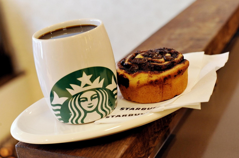 plate, snack, starbucks hd  1080p windows, cup, drink, mug, hot drink, close-up, crockery, no people, ready-to-eat, baked, food, food and drink, still life