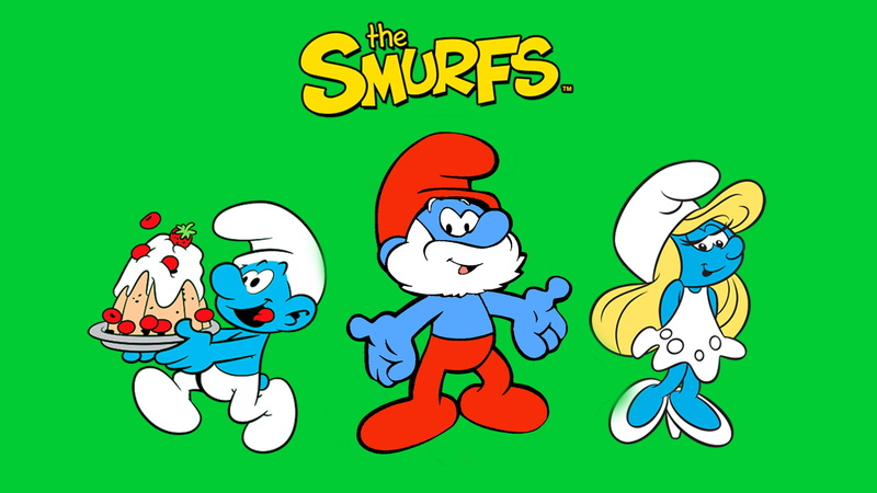 clumsy, village, game, 1080P, desktop, backgrounds, mobile, smurf, smurfs, smurfette, papa