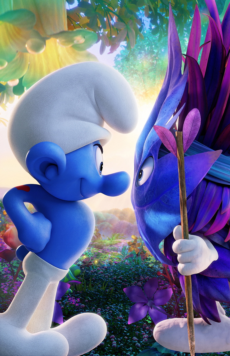 smurf, 2017, Animation, Smurfs: The Lost Village, 4K, illustration, Clumsy Smurf