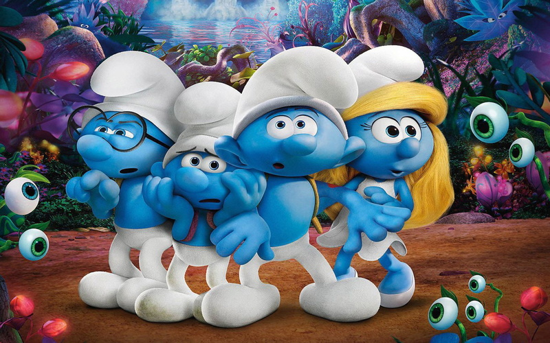 1080P, lost, village, smurfs, adventures, hd, screenshot