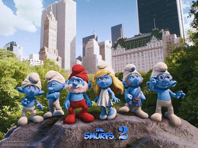 large group of objects, sculpture, plant, tree, 720P, day, creativity, art and craft, smurfs, nature, architecture, figurine, human representation, hd