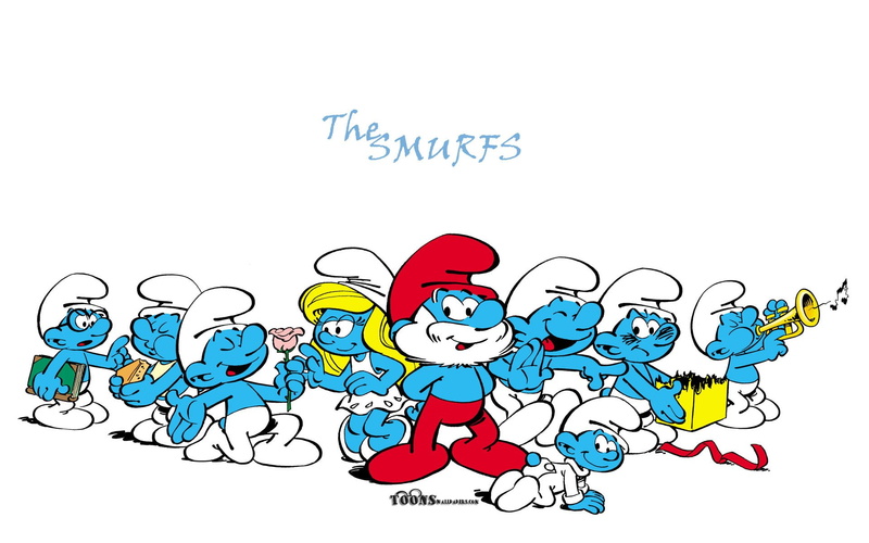 Comics, The Smurfs, 1080P