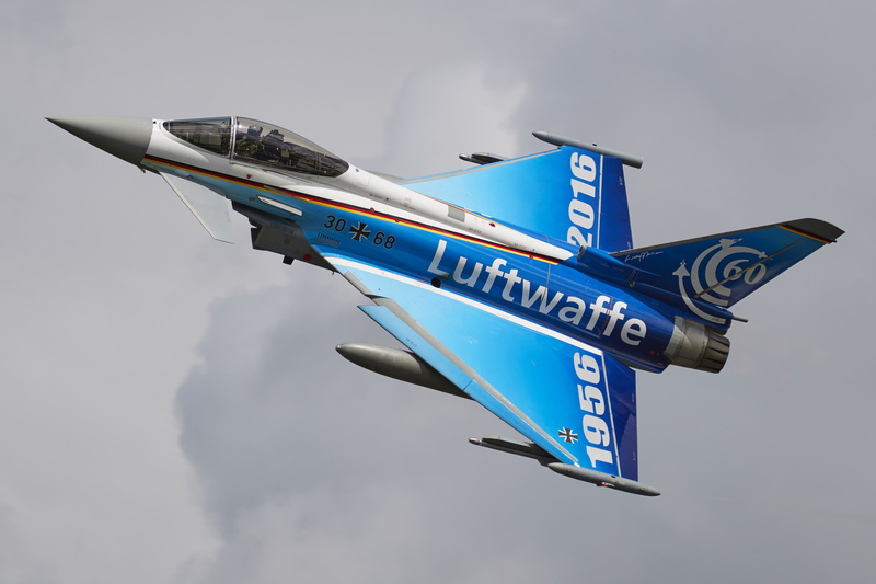 Luftwaffe, German Air Force, 4K, Eurofighter Typhoon, 4K