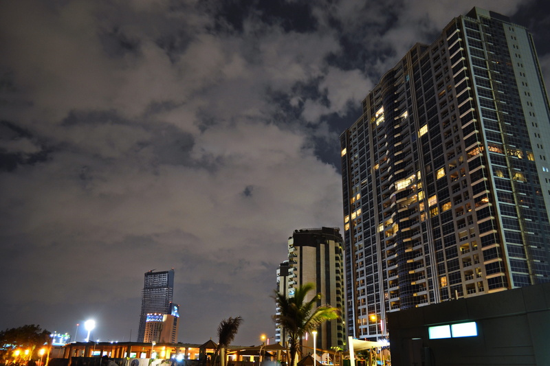 night, outdoors, nature, city, office building exterior, building, modern, arabia, cityscape, building exterior, 4K, saudi, cloud - sky, financial district