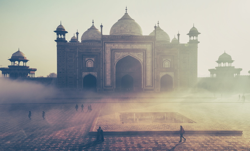 water, 5K, fog, pray, noble, nature, building exterior, motion, city, travel, mosque, history, brotherhood, calm, travel destinations, arch, peace, architecture