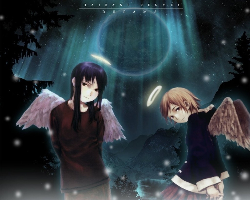 Rakka (Haibane Renmei), Anime, Haibane Renmei, Reki (Haibane Renmei), 480P