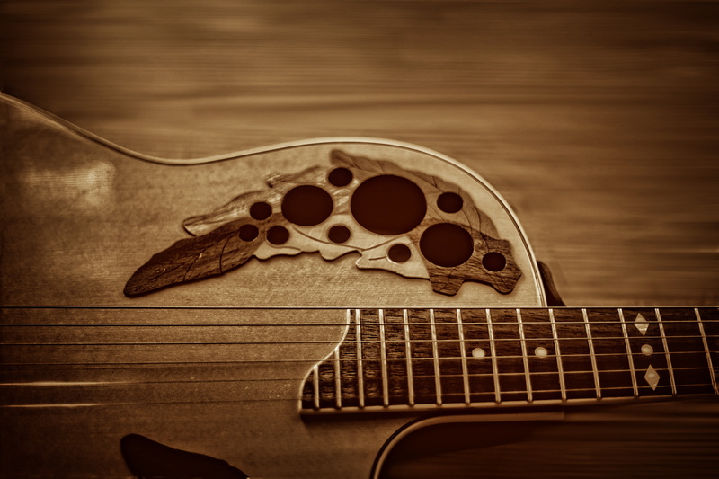 music, Kide and JC, musical instruments, wood, strings, Ovation, Kide fotoart, 5K, guitars