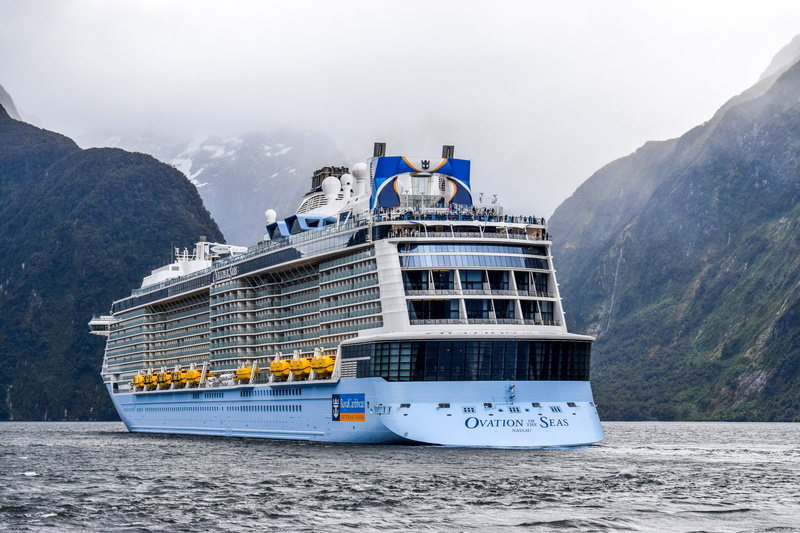 gray, marine, scenics - nature, navigation, paradise, Fjord, crew, travel, water, lake, tourism, cruise, 5K, fog, s, nautical vessel, ovations, magnificent