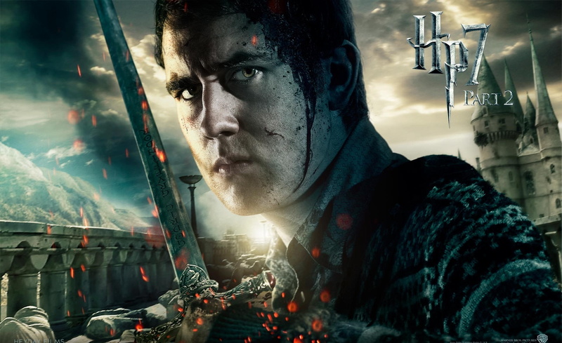 harry potter and the deathly hallows, young men, Harry Potter, waist up, 1080P, contemplation, matthew lewis, human face, Movies, looking at camera, harry