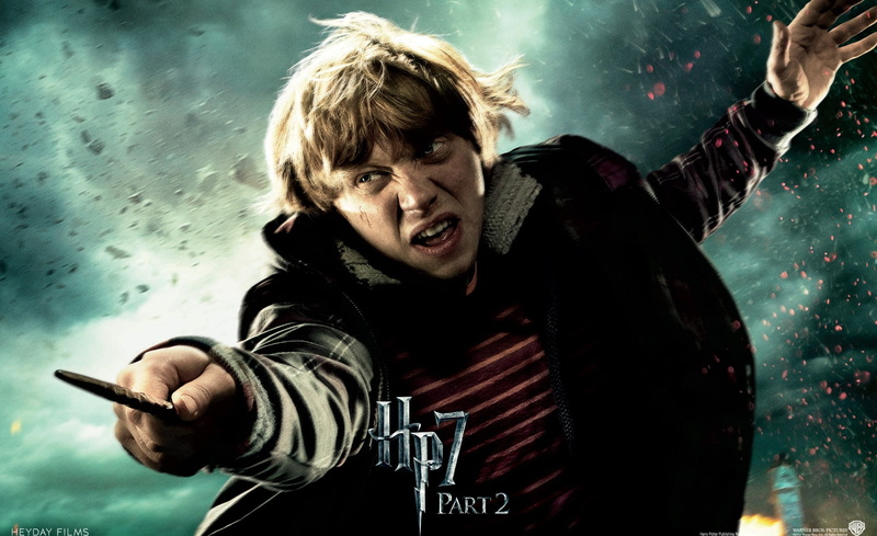 casual clothing, harry potter and the deathly hallows ron, part, young men, indoors, Movies, emotion, happiness, portrait, concert, 1080P, weasley, celebration