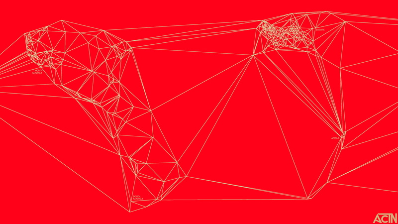  brown, simple background, map, connection, indoors, red, pattern, design, Nicholas Felton, 4K, geometry, red background, shape, studio shot