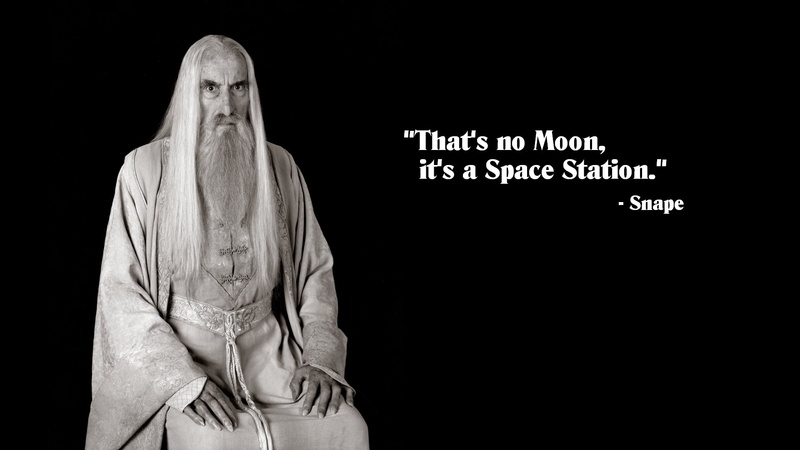 Severus Snape, Christopher Lee, Saruman, 1080P